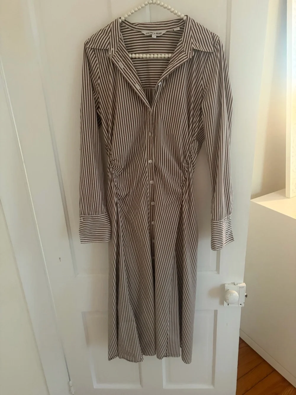 Veronica Beard Lex Striped dress size 4 - Picture 7 of 13